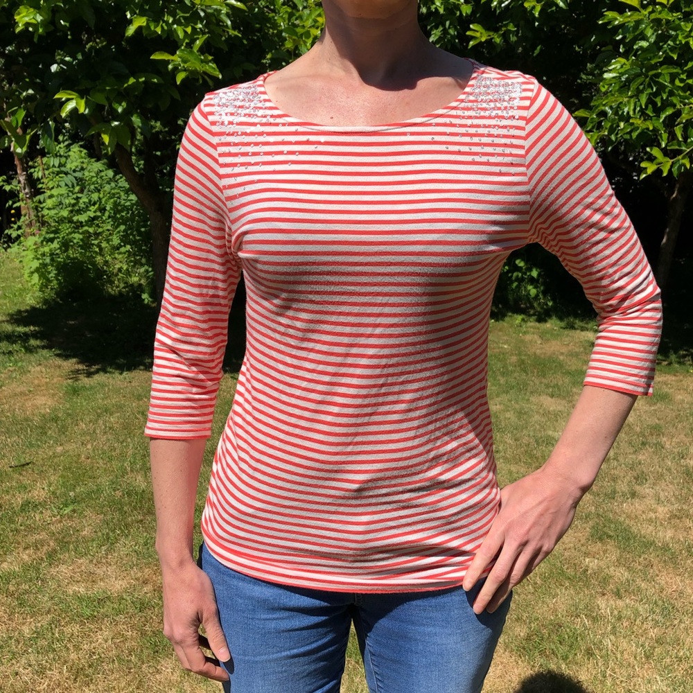 Banana Republic striped shirt, size small